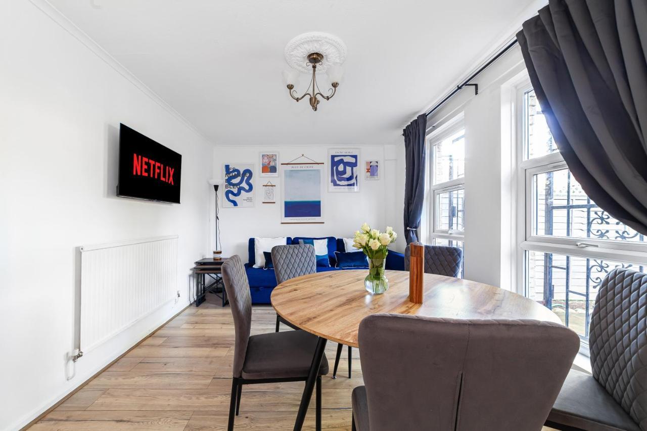 Arte Stays - 3-Bedroom Bright House London, Haggerston, Garden, Parking, 8 Min Walk To Haggerston Station, Weekly Or Monthly Stays, Serviced Accommodation - 7 Guests Exterior foto