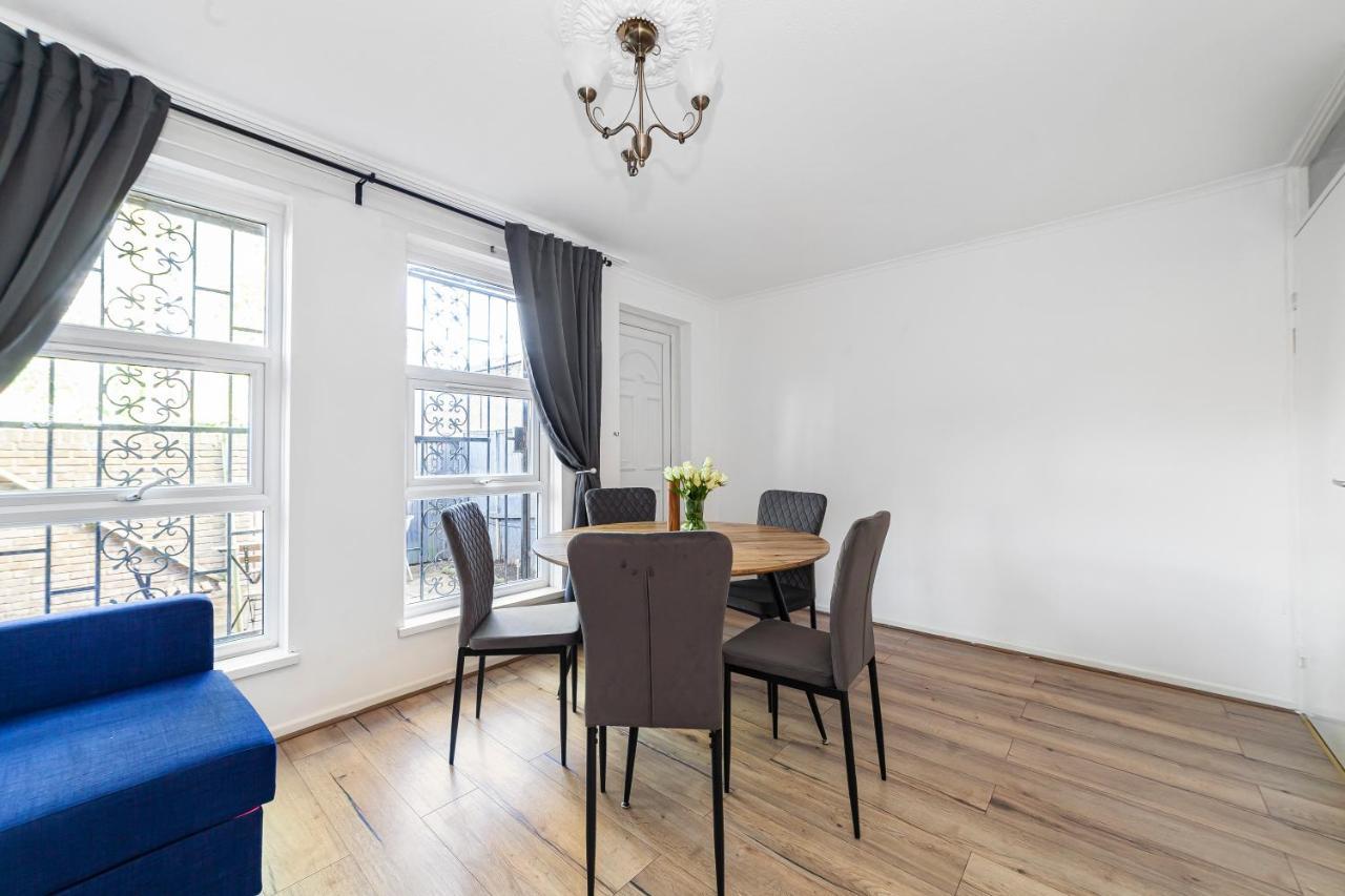 Arte Stays - 3-Bedroom Bright House London, Haggerston, Garden, Parking, 8 Min Walk To Haggerston Station, Weekly Or Monthly Stays, Serviced Accommodation - 7 Guests Exterior foto