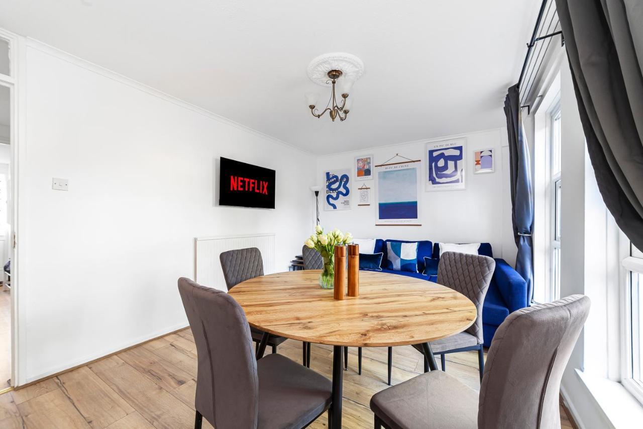 Arte Stays - 3-Bedroom Bright House London, Haggerston, Garden, Parking, 8 Min Walk To Haggerston Station, Weekly Or Monthly Stays, Serviced Accommodation - 7 Guests Exterior foto